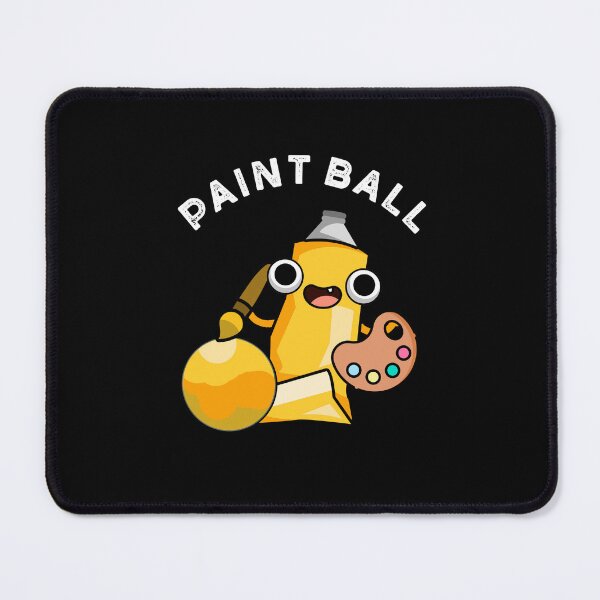 Item preview, Paintball Funny Paint Puns (Dark BG) designed and sold by punnybone.