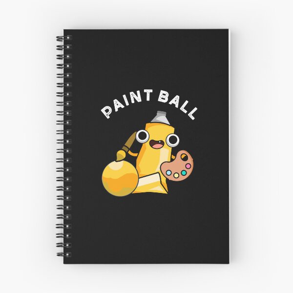 Item preview, Paintball Funny Paint Puns (Dark BG) designed and sold by punnybone.
