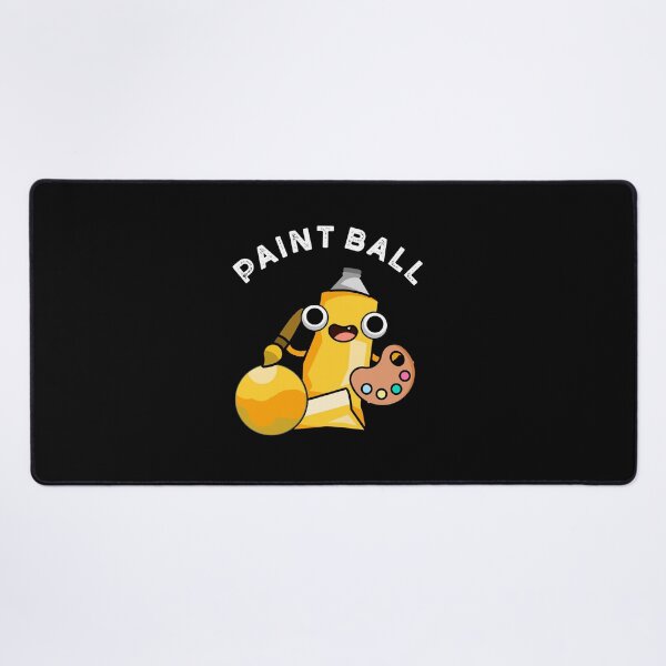 Item preview, Paintball Funny Paint Puns (Dark BG) designed and sold by punnybone.