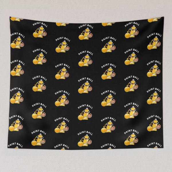 Item preview, Paintball Funny Paint Puns (Dark BG) designed and sold by punnybone.