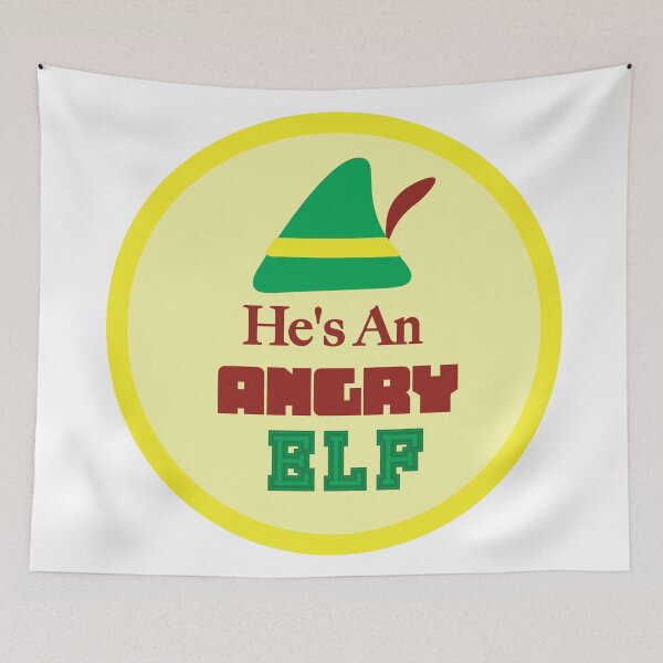 Item preview, He's An ANGRY Elf v.2 designed and sold by Rose creates  stuff.