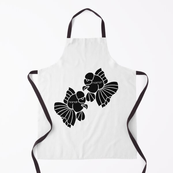 Item preview, Black Oranda Goldfish Logo Pair designed and sold by Nosnah.
