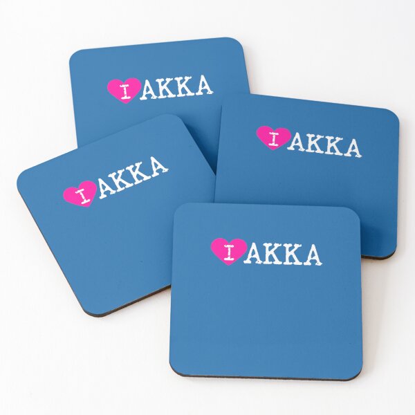 Item preview, I Heart Akka  Love Akka Fitted VNeck   designed and sold by suhennacreation.