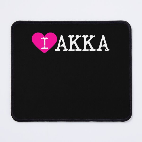 Item preview, I Heart Akka  Love Akka Fitted VNeck   designed and sold by suhennacreation.