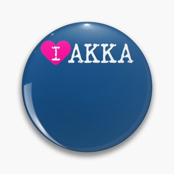 Item preview, I Heart Akka  Love Akka Fitted VNeck   designed and sold by suhennacreation.