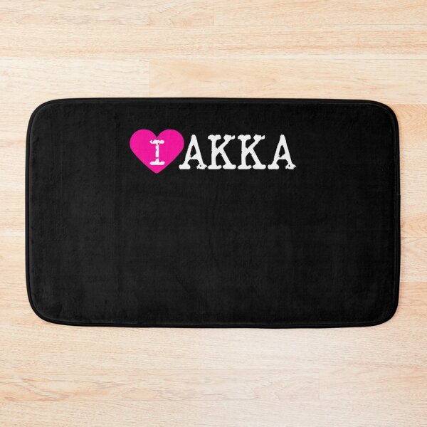 Item preview, I Heart Akka Love Akka Fitted VNeck designed and sold by suhennacreation.