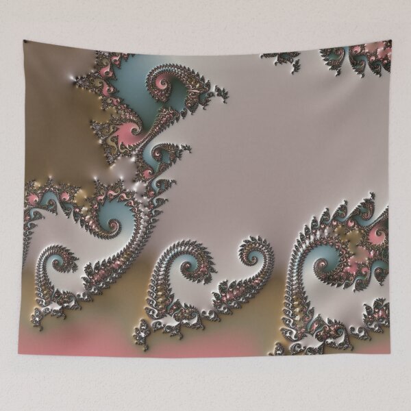 Item preview, Mocha Flow Fractal Art | Geometric Artistry | Muted Tones | Classy Fractals designed and sold by JillyJ05.
