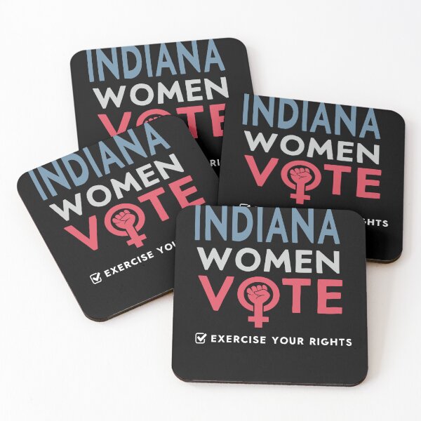 Item preview, Indiana Women Vote Voter 2022 Election Feminist Women Rights T-Shirt designed and sold by Merchking1.
