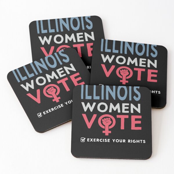 Item preview, Illinois Women Vote Voter 2022 Election Feminist Women Right T-Shirt designed and sold by Merchking1.