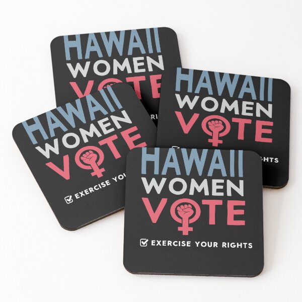 Item preview, Hawaii Women Vote Voter 2022 Election Feminist Women Rights T-Shirt designed and sold by Merchking1.