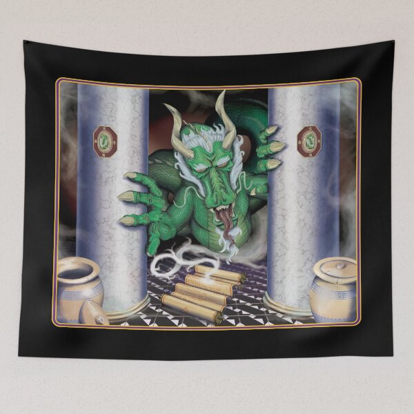 Item preview, Scroll Dragon Asian Design designed and sold by billRsims.
