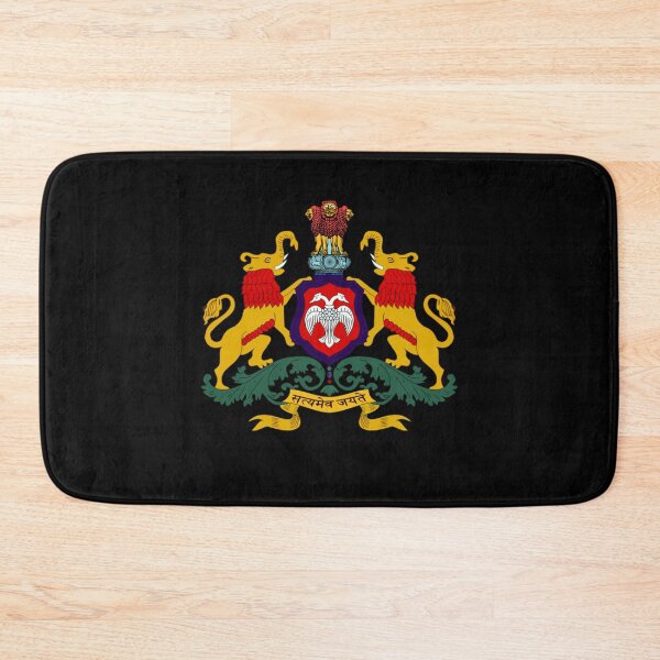 Item preview, Karnataka Coat of Arms India   designed and sold by suhennacreation.