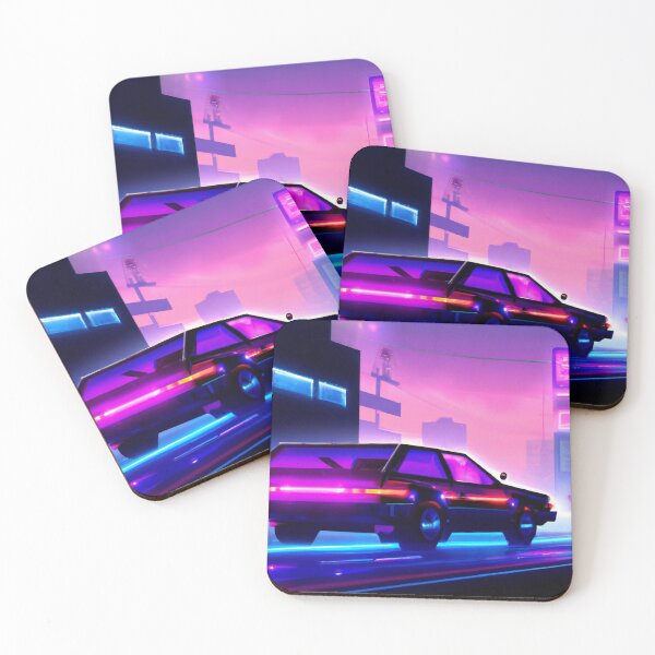 Item preview, A car driving down a city street designed and sold by aryan-gallery.