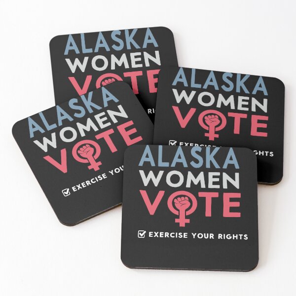 Item preview, Alaska Women Vote Voter 2022 Election Feminist Women Rights T-Shirt designed and sold by Merchking1.