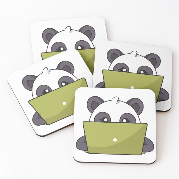 Item preview, Panda Work On Laptop designed and sold by Trendy Design.