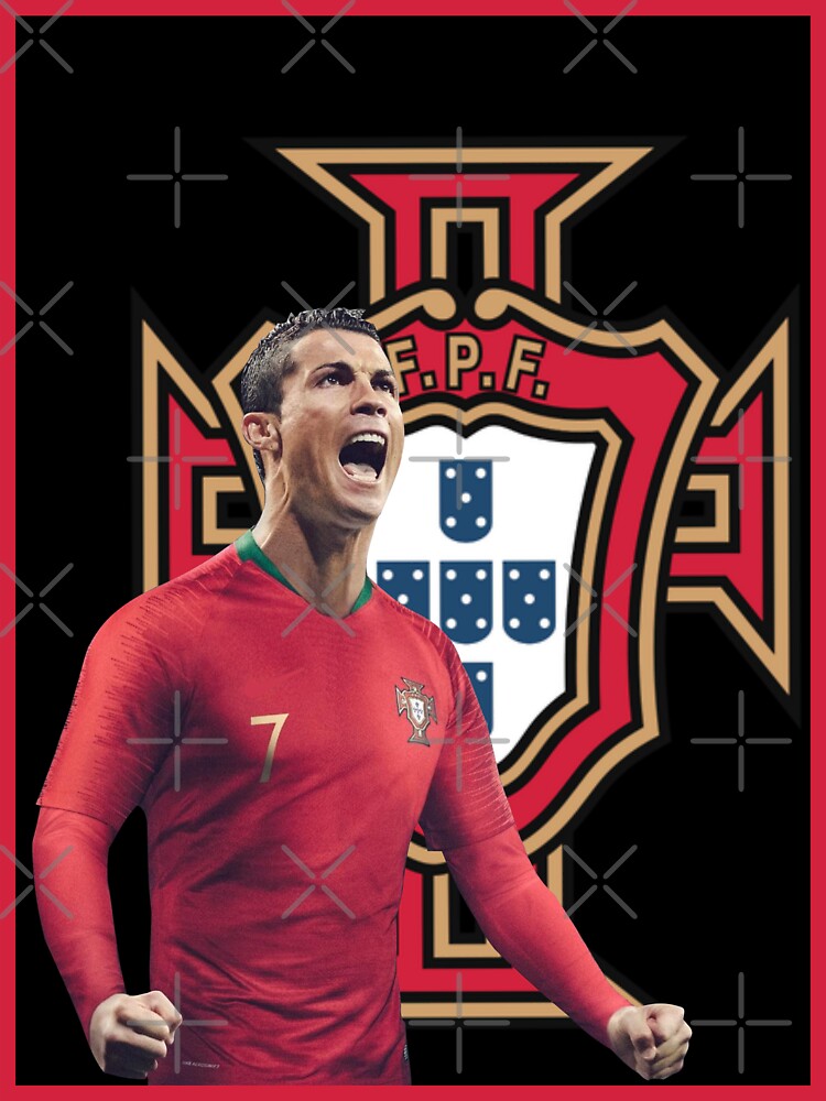 Cristiano Ronaldo - Signed Poster Art Print Artwork - Fifa World Cup 2018  Portugal National Football Team