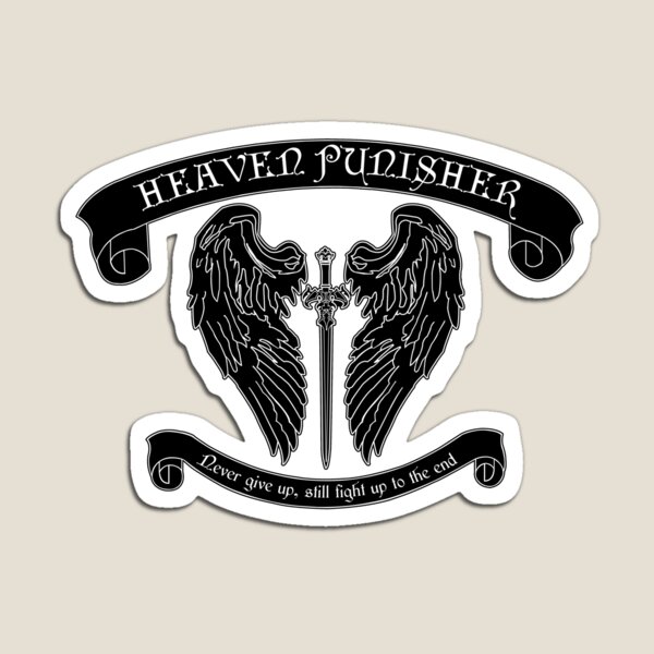 Black Heaven Punisher Emblem Magnet