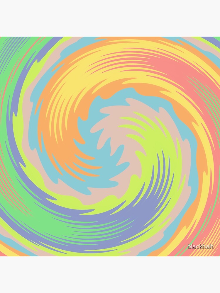 Abstract Twirl Wave by blackhalt