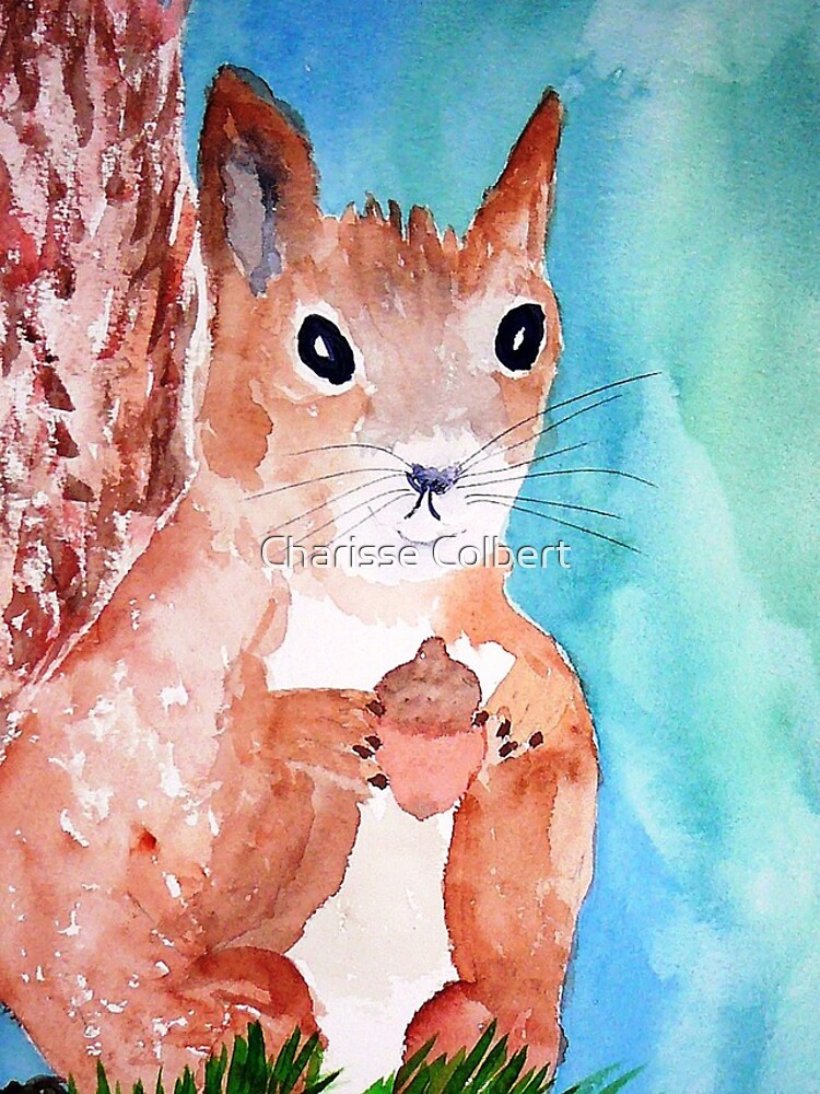 Red Squirrel by charissecolbert
