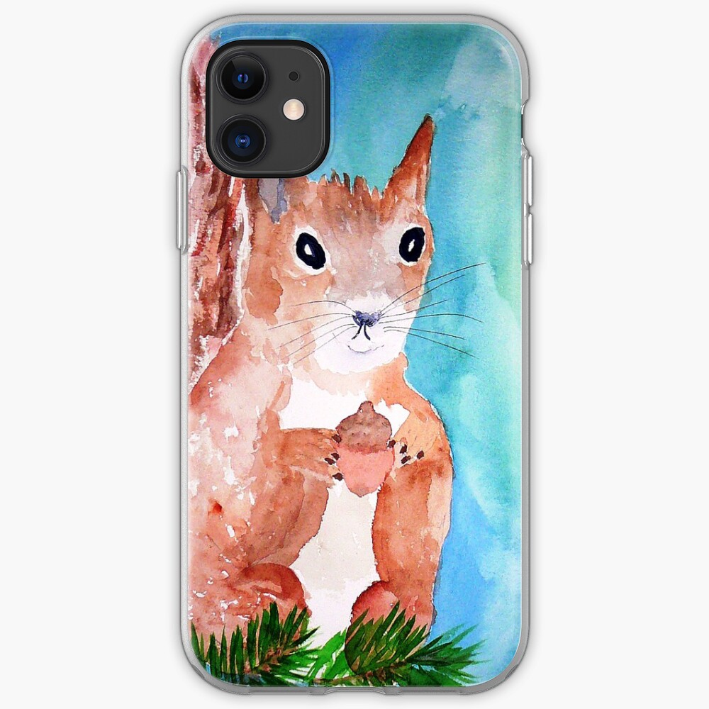 Red Squirrel iPhone Case & Cover