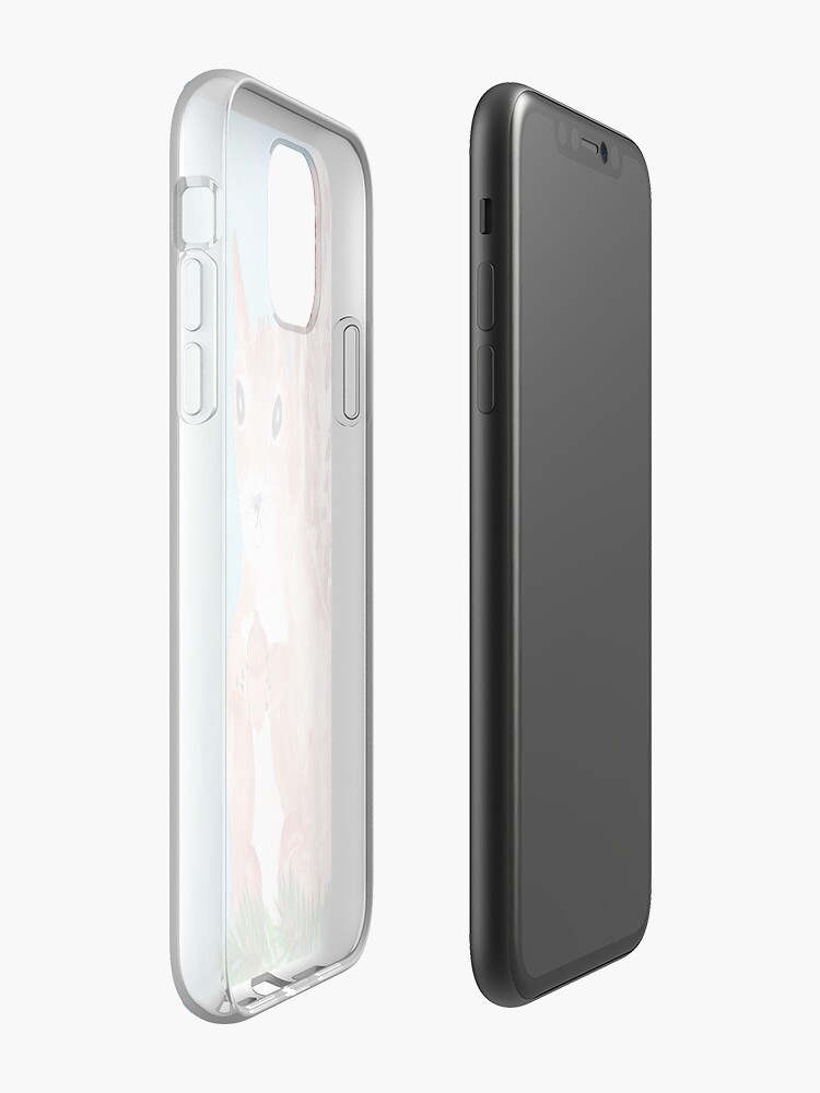 Alternate view of Red Squirrel iPhone Case & Cover