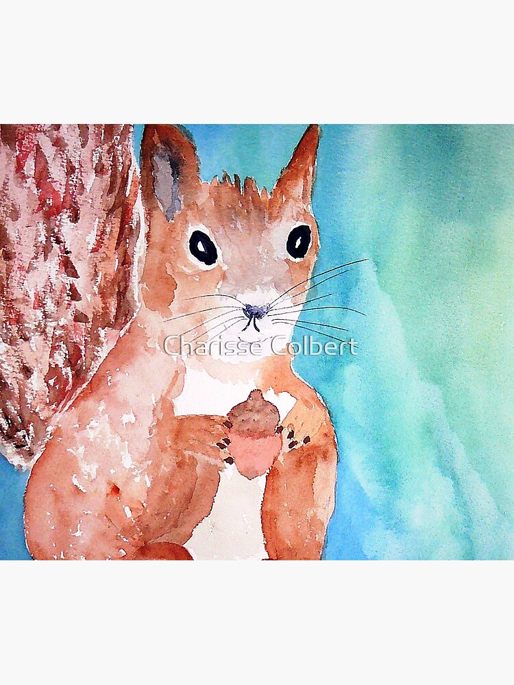 Red Squirrel by charissecolbert