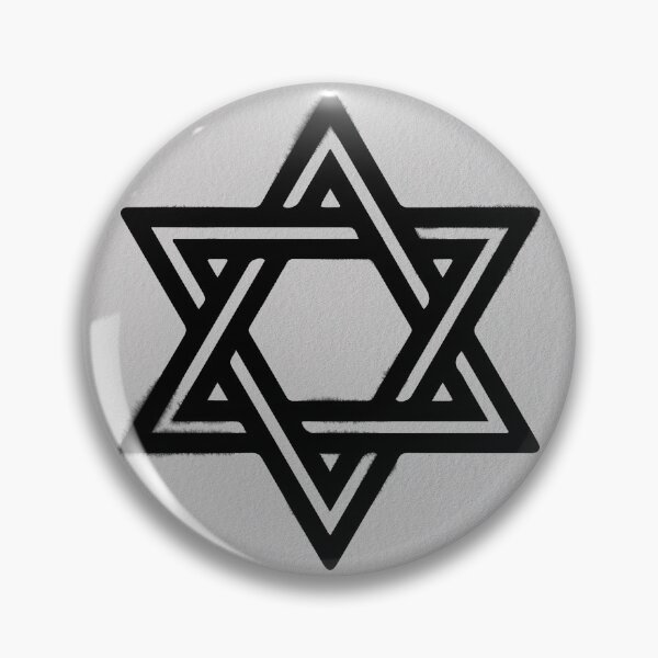 Item preview, Star of David ink on paper circle , judaism, jewish and Israel symbol designed and sold by IsisOsiris.