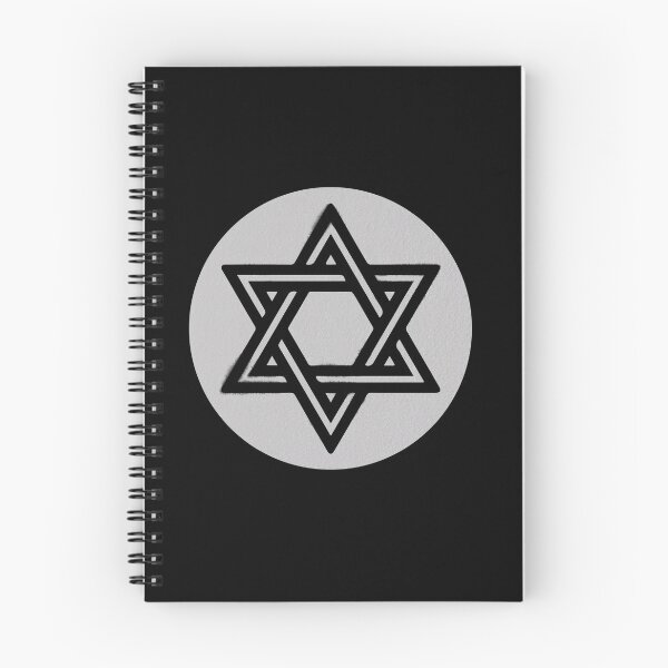 Item preview, Star of David ink on paper circle , judaism, jewish and Israel symbol designed and sold by IsisOsiris.