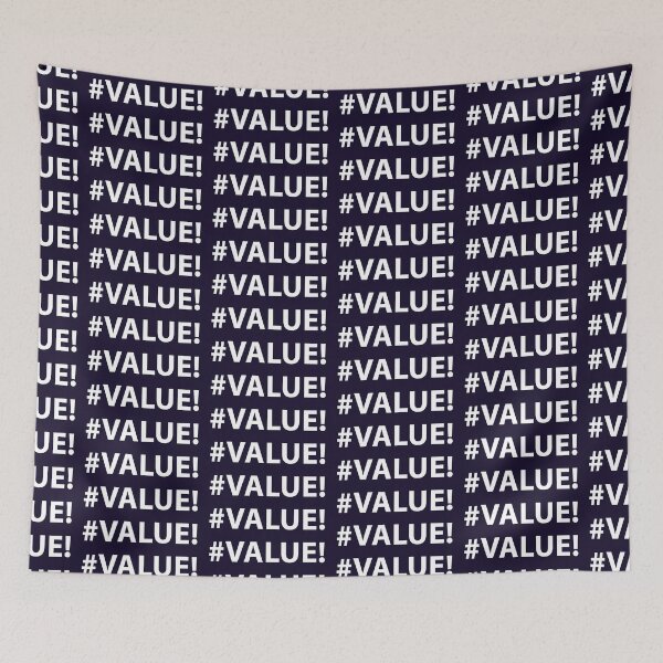 Item preview, Value Error designed and sold by andrewalcock.