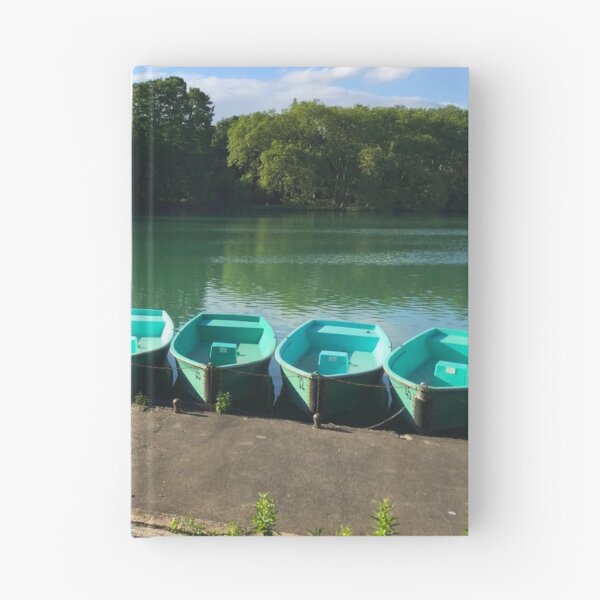 Item preview, Lyon - Alignement de barques au parc designed and sold by AHELENE.