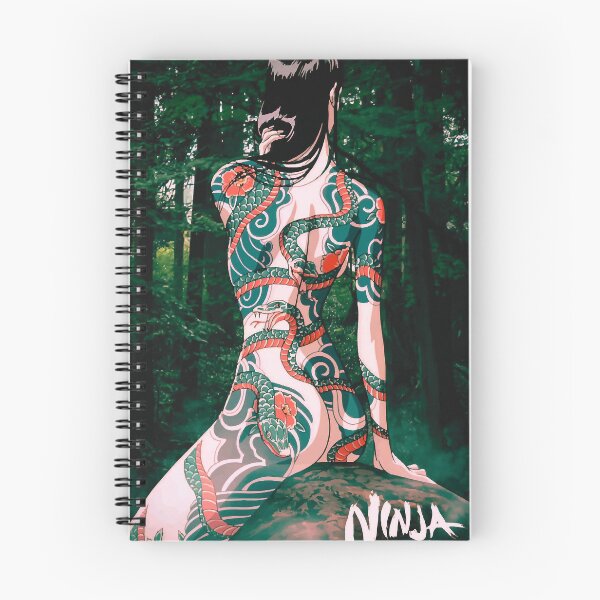 Item preview, Ninja Scroll Benisato  - Tshirt designed and sold by DallinLebsack.