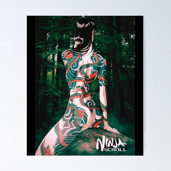 Item preview, Ninja Scroll Benisato - T-Shirt designed and sold by DallinLebsack.