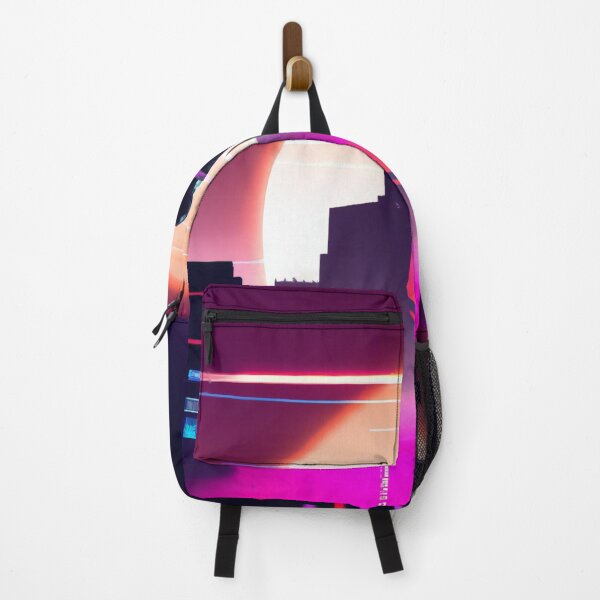 Item preview, A city at night with the sun designed and sold by aryan-gallery.