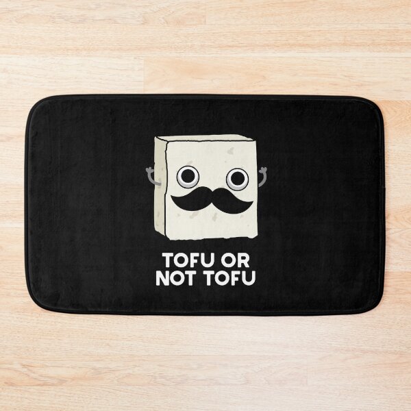 Item preview, Tofu Or Not Tofu Funny Shakespeare Food Puns (Dark BG) designed and sold by punnybone.