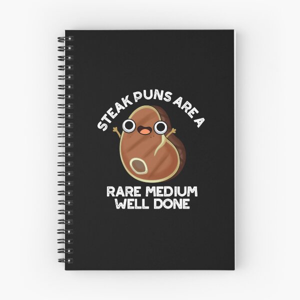 Item preview, Steak Puns Are A Rare Medium Well Done Funny Meat Puns (Dark BG) designed and sold by punnybone.