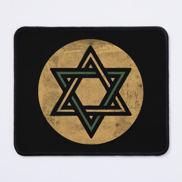 Item preview, Star of David on golden circle , judaism, jewish and Israel symbol designed and sold by IsisOsiris.