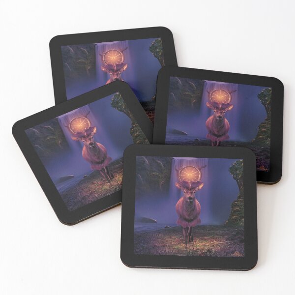 Item preview, A natural timer | Deer night fantasy designed and sold by LenaKiagia.