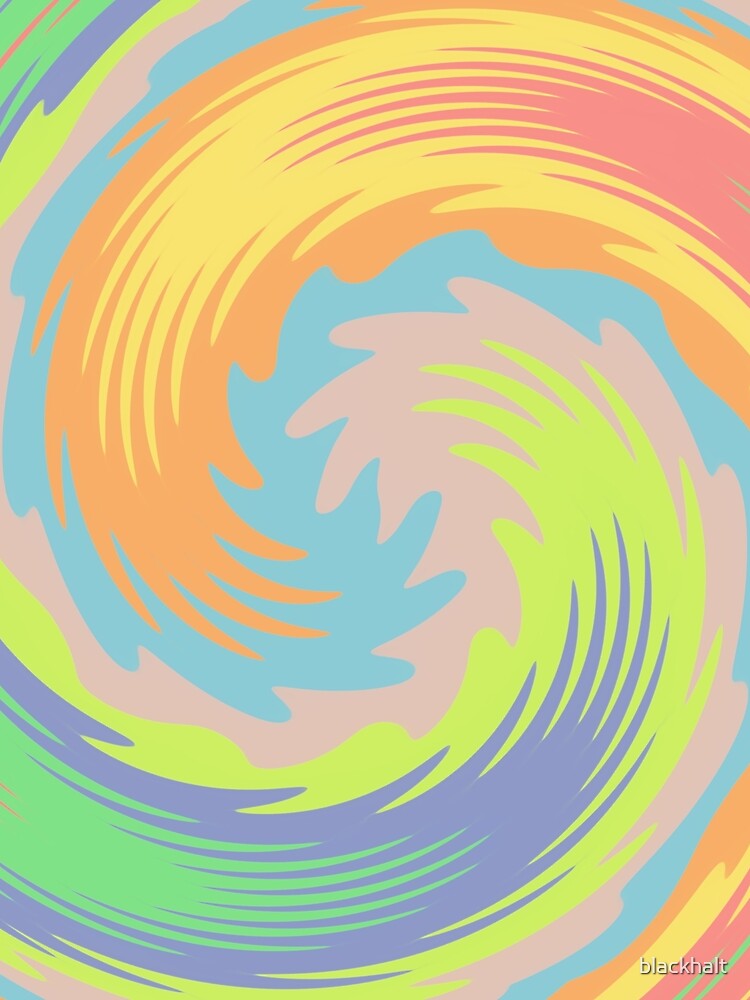Abstract Twirl Wave by blackhalt