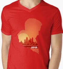 Blade runner 2049 Sunset Men's V-Neck T-Shirt