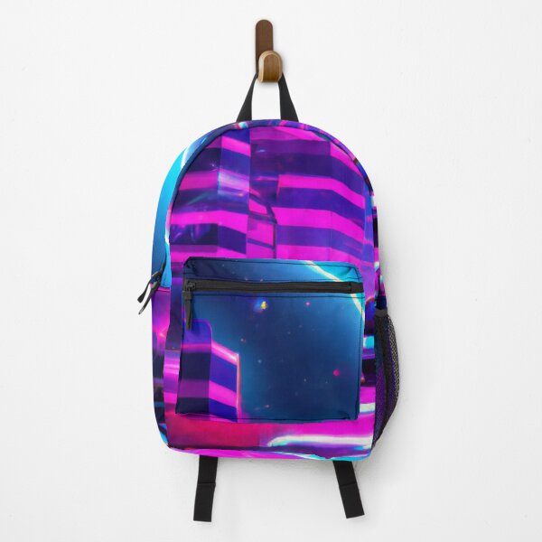 Item preview, A futuristic city at night with neon lights (2) designed and sold by aryan-gallery.