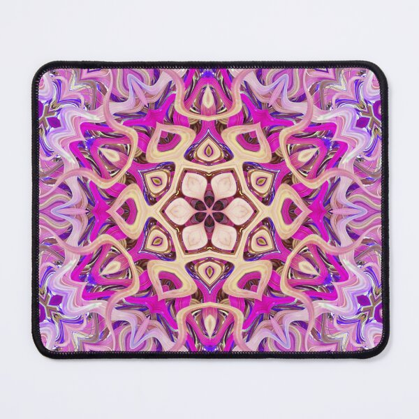 Item preview, Boho Vibes Kaleidoscope Abstract Maximalist Style Hippie Colors Mix of Cream Lilac Violet Mauve 13 of 16 designed and sold by Beachy.
