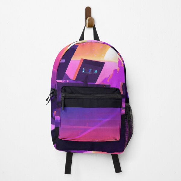 Item preview, A futuristic city with a sunset designed and sold by aryan-gallery.