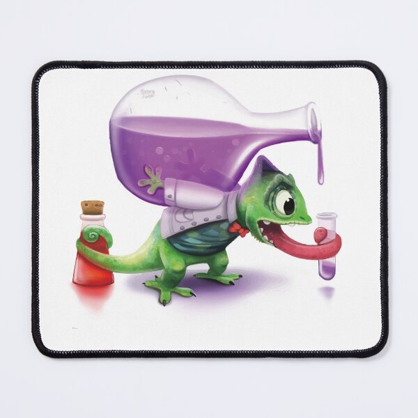 Item preview, Dr chameleon designed and sold by Ink Bloom Studio ⭐⭐⭐⭐⭐.