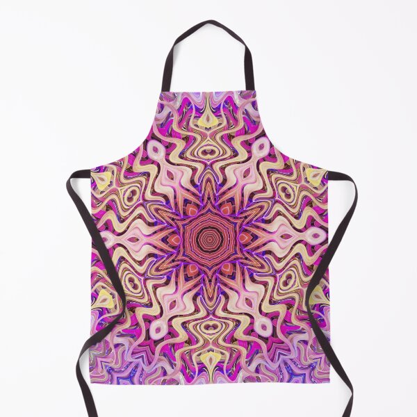Item preview, Boho Vibes Kaleidoscope Abstract Maximalist Style Hippie Colors Mix of Cream Lilac Violet Mauve 14 of 16 designed and sold by Beachy.