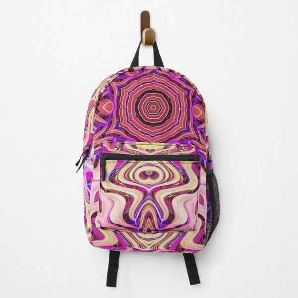 Item preview, Boho Vibes Kaleidoscope Abstract Maximalist Style Hippie Colors Mix of Cream Lilac Violet Mauve 14 of 16 designed and sold by Beachy.