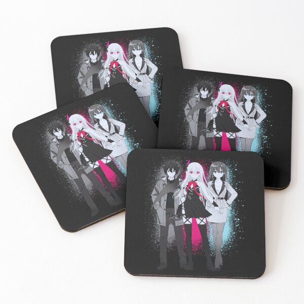 Item preview, Engage Kiss anime trio sticker designed and sold by EffieDietrich.