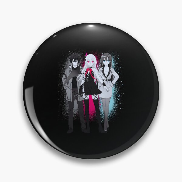 Item preview, Engage Kiss anime trio sticker designed and sold by EffieDietrich.
