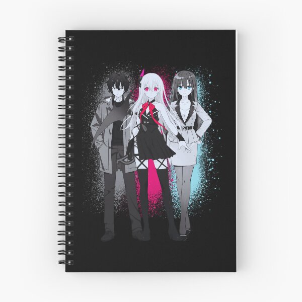 Item preview, Engage Kiss anime trio sticker designed and sold by EffieDietrich.