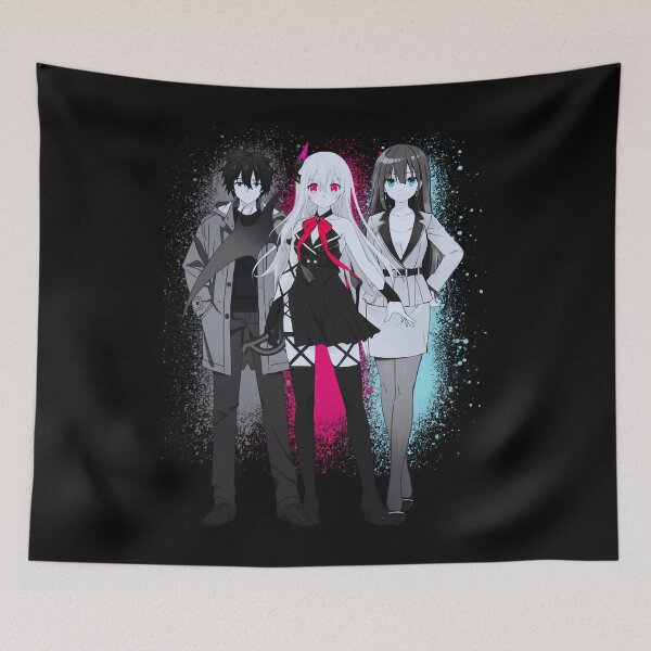 Item preview, Engage Kiss anime trio sticker designed and sold by EffieDietrich.