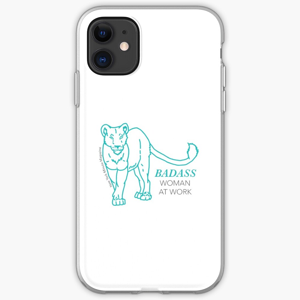 Badass Woman at Work iPhone Case & Cover
